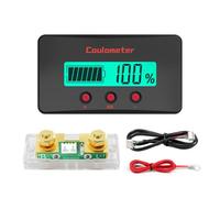 Coulomb Meter offre un large 8 à 120 V, filetage 0,5 mètre 100 A | Installation facile et large compatibilité de 8 à 120 V pour les passionnés, idéal pour les applications de laboratoire et