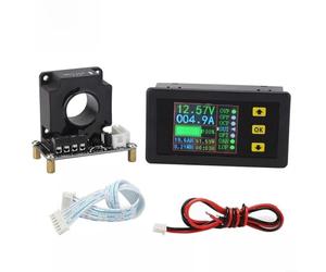 Coulomb mètre bidirectionnel 90 V avec écran LCD, tension et capacité de courant CC avec protection contre les surtensions pour systèmes 100 A, 200 A, 300 A, 500 A (200 A)