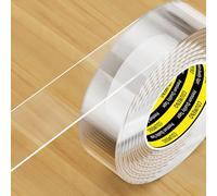 COUMENO 1 protection de bord pour bébé - 3,1 x 2,5 m - Protection de bords pour meubles et armoires - Protection transparente et souple pour enfants contre les bords tranchants