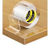 COUMENO Bandes de protection d'angle transparentes pour bébé, 50 mm x 2 m, 2 mm d'épaisseur avec adhésif puissant, protection des coins pour armoires, lits, cuisines et tables pour éviter les chocs