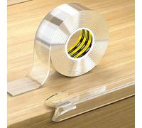 COUMENO Protection d'angle à bords souples et transparents pour armoires, lits, cuisines, murs et tables - 20 mm x 5 m - 2 mm d'épaisseur