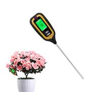 Coungeur de sol - Kit de test du sol | ABS Digital Plant Soils Muminer Metter | Kit d'essais d'humidité avec pH/léger/température/hygromètre accessoires pour le jardinage, l'agriculture
