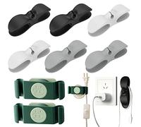 Counius 10PCS Enrouleur de Cordon d'appareil de Cuisine Organisateur de Cable Adhésif Support Cordon Appareils Electroménagers Gestionnaire Câbles Électriques Cuisine pour Petits Appareils Ménagers