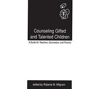Counseling Gifted And Talented Children