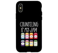 Counseling is My Jam School Conseiller Thérapeute Back2School Coque pour iPhone X/XS