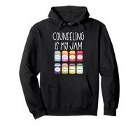 Counseling is My Jam School Conseiller Thérapeute Back2School Sweat à Capuche