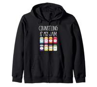 Counseling is My Jam School Conseiller Thérapeute Back2School Sweat à Capuche