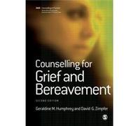 Counselling for Grief and Bereavement by David G. Zimpfer David G. Zimpfer, Geraldine M. Humphrey (Auteur)