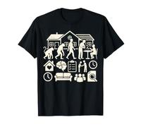 Counselor Evolution Funny Human Progress Graphic Job Work Work T-Shirt