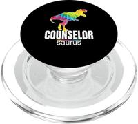 Counselorsaurus Dinosaure Funny Counselor Back School Cute PopSockets PopGrip pour MagSafe