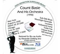 Count Basie and His Orchestra (1939-40) Restauré pour Blu-Ray Audio