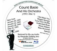 Count Basie And His Orchestra (1941) Restauré pour Blu-ray Audio