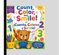Count Color and Smile - Coloring Book: A Digital Coloring Book For Kids