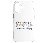 Count it All Joy of The Lord Christian Bible Verse James 1:2 Coque pour iPhone 16