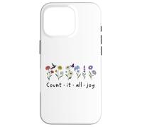Count it All Joy of The Lord Christian Bible Verse James 1:2 Coque pour iPhone 16 Pro