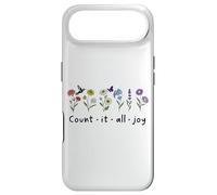 Count it All Joy of The Lord Christian Bible Verse James 1:2 Coque pour iPhone Air