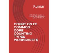 Count On It! Common Core Counting Types Worksheets: Math Grade Levels K - 4th Picture Numbers And Counting #1