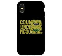 Count Underoo McGoo Green Budgie Fuggler Monster Texte Coque pour iPhone X/XS