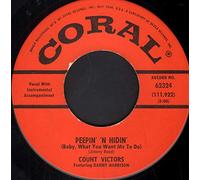 COUNT VICTORS - peepin' 'n hidin' / don't laugh at me 45 rpm single