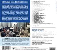 COUNT & WILLIAMS,JOE BASIE - JOE WILLIAMS SINGS,BASIE SWINGS CD NEUF