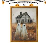 Countdown Calendar | 24,0 centimètres x 19,0 centimètres x 1,8 centimètres Impressions d'Art Effrayantes,Affiche De Fantôme Sur Le Thème D'Halloween,ツリー ドア ホリデー パーティー け
