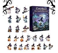 Countdown Calendar - 24 Days 2D Acrylic Ghost Pendant Decorations