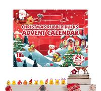 Countdown Calendar | 24 Days Christmas Countdown Calendar | Stocking Stuffers Bath Toys for Decoration Daily Family Activity Classroom School Home Holiday Party