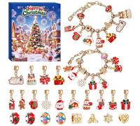 Countdown Calendar | Bracelet DIY Festive Christmas Reindeer Santa