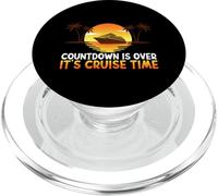 Countdown is Over It's Cruise Time Voyage en Bateau Amusant PopSockets PopGrip pour MagSafe