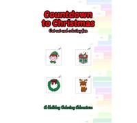 Countdown to Christmas - Cut out and coloring fun: A Holiday Coloring Adventure
