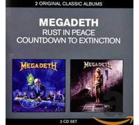 Countdown to Extinction/Rust in Peace by MEGADETH [Audio CD] NEUF