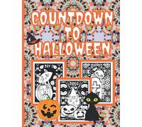 Countdown To Halloween: Halloween Cat Advent Coloring Book