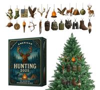 Countdown Two Dozen, Outdoorsman Equipment Artwork, Sequential Holiday Opening, Beautiful Home Decoration, Youth Teenagers Enthusiasts, Vehicle Mirror Hanger, Festival Gift