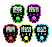 Counter de doigt 5pcs 1.4x1.8 Counter de clicker à 5 chiffres Counter numérique Tally Counter avec rétroéclairage LED Affichage de la main Clucker pour le point, les sports, l'entraînement, le compte