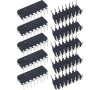 Counter Divider - Circuits Electronics Parts for Projects | Material with 10 Decoded Outputs, Signal Timing Tool, Circuit Complexity Component for Hobbyists Designers