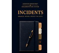 Counter Parenting™ Incident Record: A Professional Incident Log for High-Conflict Co-Parenting, Custody Documentation, Family Court & Organized Record Keeping