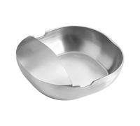 Counter Spoon Rest, Multifunction Stainless Steel Utensil Holder for Kitchen Counters, Spoon and Ladle Rest for Fruits, Soup, Snacks, Baking, Home, Apartment, Restaurant, Catering Use