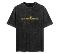 Counter Strike War Soldier Men's T-Shirt Black Unisex Mens Tees S