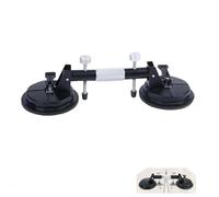 Countertop Alignment Clamps, 2025 Upgraded Adjustable Granite Seam Setter with Vacuum Suction Cups, for Stone, Marble & Quartz Countertop Installation (Black)