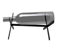 Countertop Champagne Holder - Wine Storage Rack for Kitchen Bar | Iron Frame with Non Slip Base, Compact Organizer for Sparkling Bottles Home Decor and Party Beverage Display Modern 6.5x4.33x3.54 in