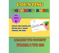 Counting Coloring Book: Counting from 1 to 20. Paired with vocabulary words and simple plural forms. Built language awareness: Learn to count from ... awareness. learn new words. Simple and Fun!