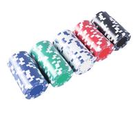 Counting Counters Poker Chips, Aluminum Case, Lightweight Counting Counters | Safe Poker Night, Poker Tournament, Home Game, Travel, Outdoors, Family Gathering, Game Room, Portable