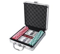 Counting Counters Poker Chips, Aluminum Case, Lightweight Counting Counters | Safe Poker Night, Poker Tournament, Home Game, Travel, Outdoors, Family Gathering, Game Room, Portable