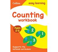 Collins Easy Learning – Cahier de comptage : 3–5 ans – Broché