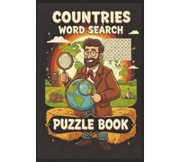 Countries Word Search Puzzle Book: Word Searches with Easy to Read Print about Countries, Islands, Territories and More | 6x9 inches, 110 pages | 50+ ... … Gift for Vacations, Holidays and Free Times