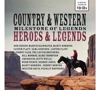 Country And Western Heroes And Legends: Milestones Of Legends CD