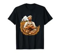 Country Bakery Farmer Levain Wheat Harvest T-Shirt
