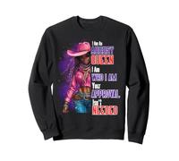 Country Black Femme Août Queen Birthday Sweatshirt