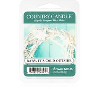 Country Candle Baby It's Cold Outside tartelette en cire 64 g