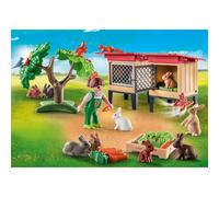 Country Enfant Avec Enclos Et Lapins 71252 Multicolore TU